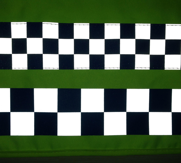 Crash saver - reflective tape